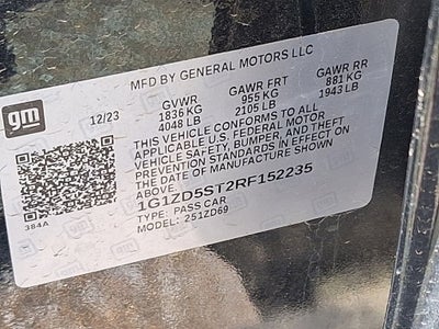 2024 Chevrolet Malibu LT 1LT