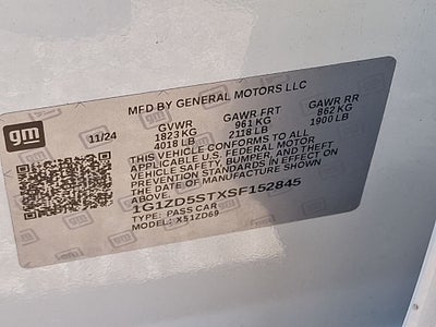 2025 Chevrolet Malibu LT 1LT