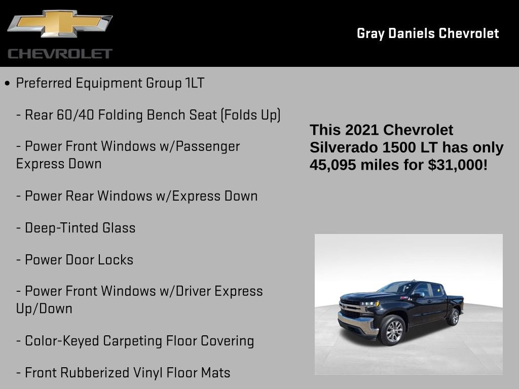 2021 Chevrolet Silverado 1500 LT LT1
