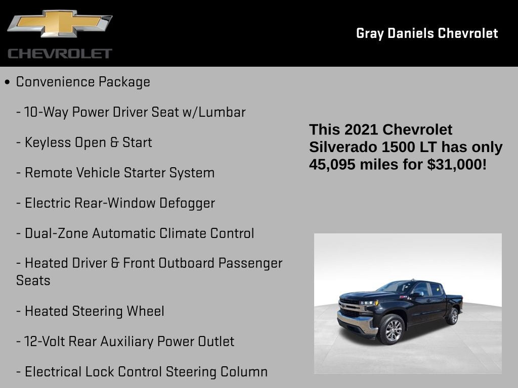 2021 Chevrolet Silverado 1500 LT LT1