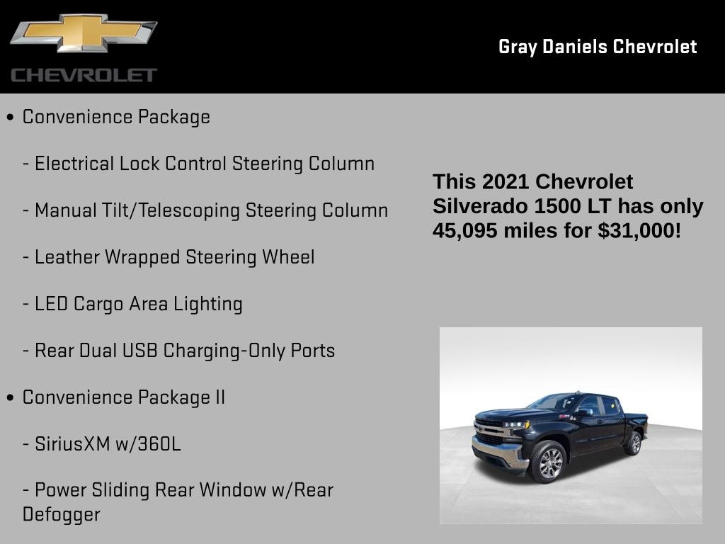 2021 Chevrolet Silverado 1500 LT LT1