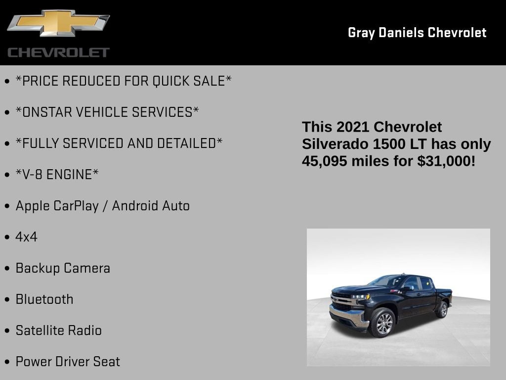 2021 Chevrolet Silverado 1500 LT LT1