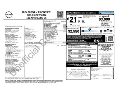 2024 Nissan Frontier PRO-X