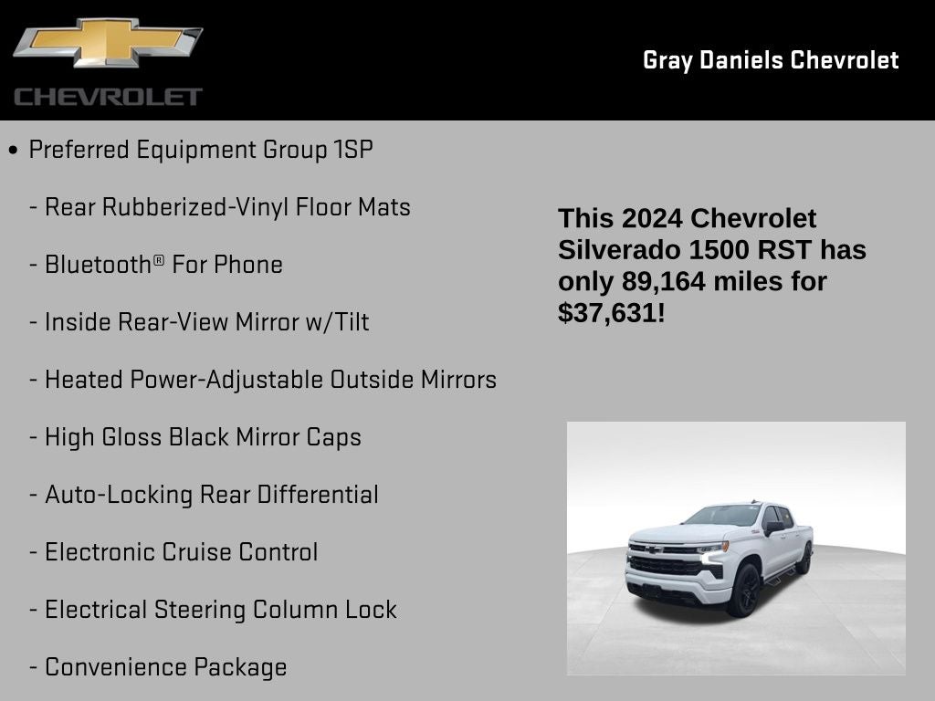 2024 Chevrolet Silverado 1500 RST