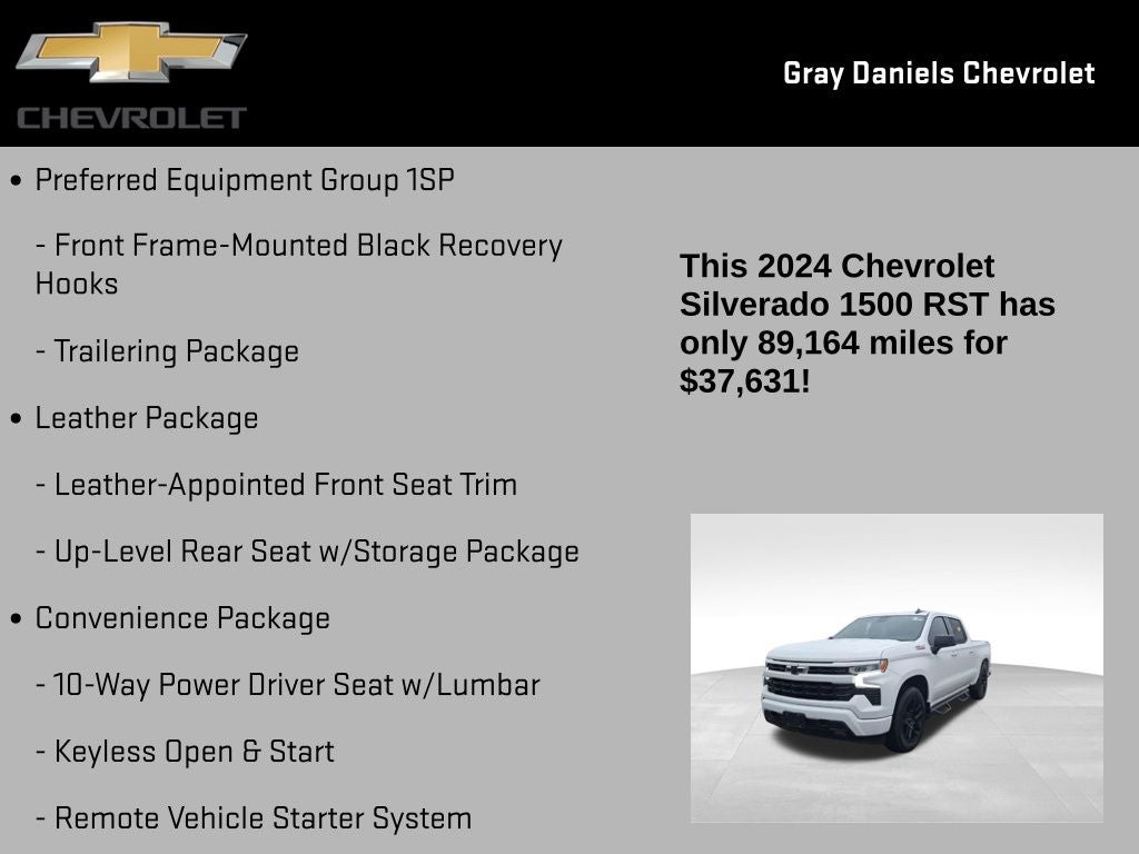 2024 Chevrolet Silverado 1500 RST