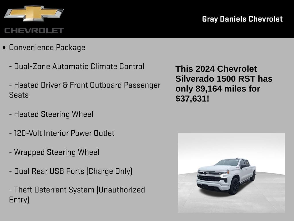2024 Chevrolet Silverado 1500 RST