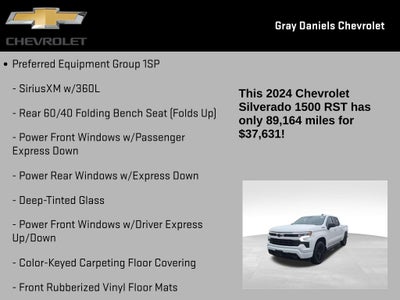 2024 Chevrolet Silverado 1500 RST
