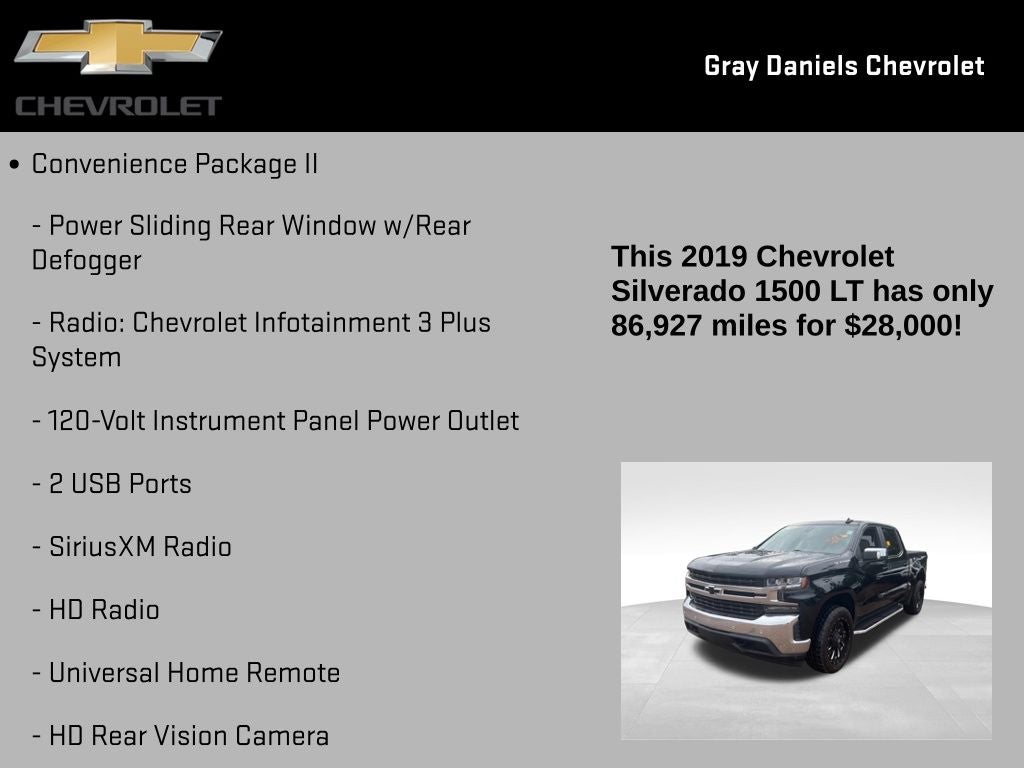 2019 Chevrolet Silverado 1500 LT