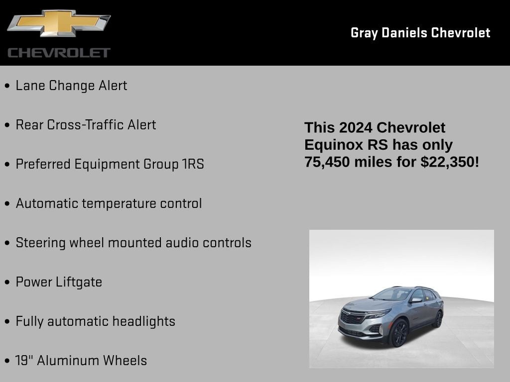 2024 Chevrolet Equinox RS