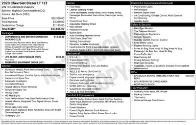 2020 Chevrolet Blazer LT