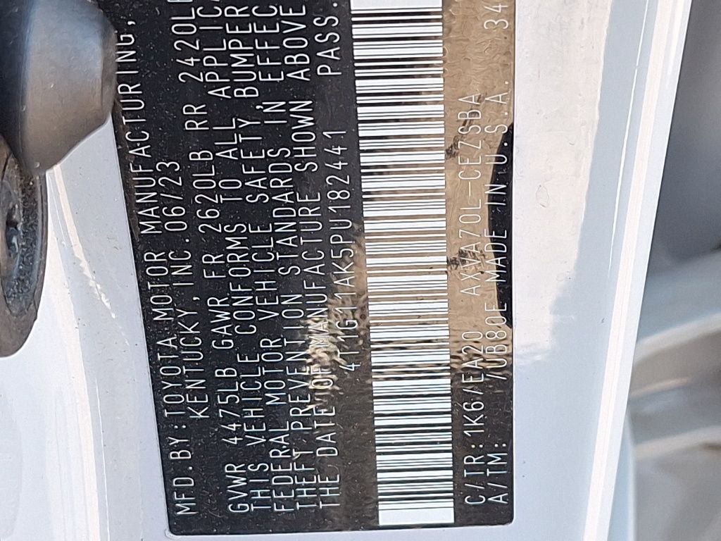 2023 Toyota Camry SE