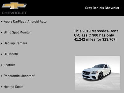2019 Mercedes-Benz C-Class C 300