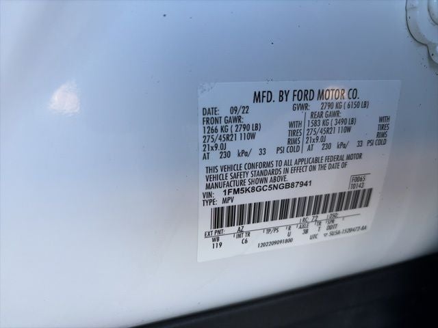 2022 Ford Explorer ST