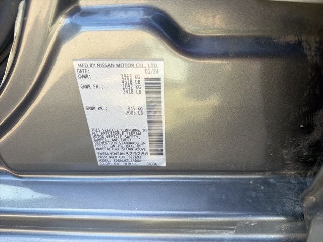 2024 Nissan Altima 2.5 SV