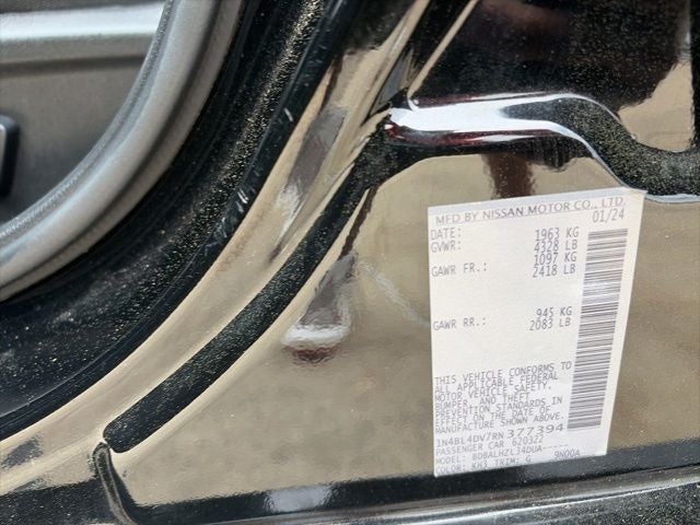 2024 Nissan Altima 2.5 SV