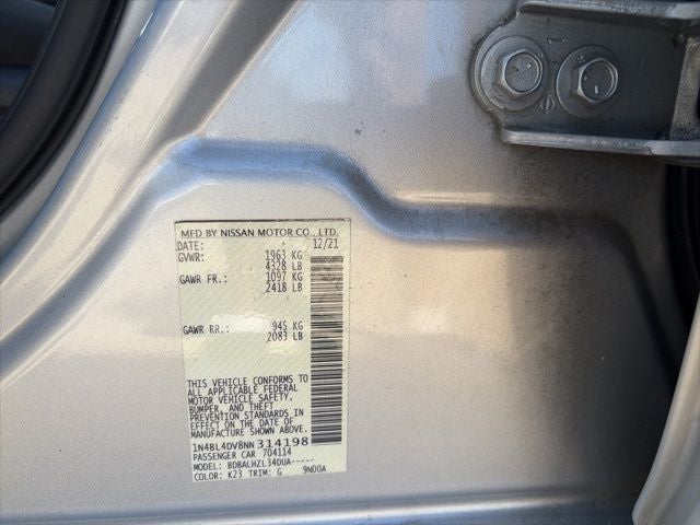 2022 Nissan Altima 2.5 SV