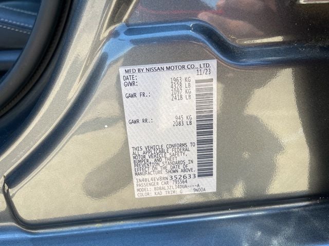 2024 Nissan Altima 2.5 SL