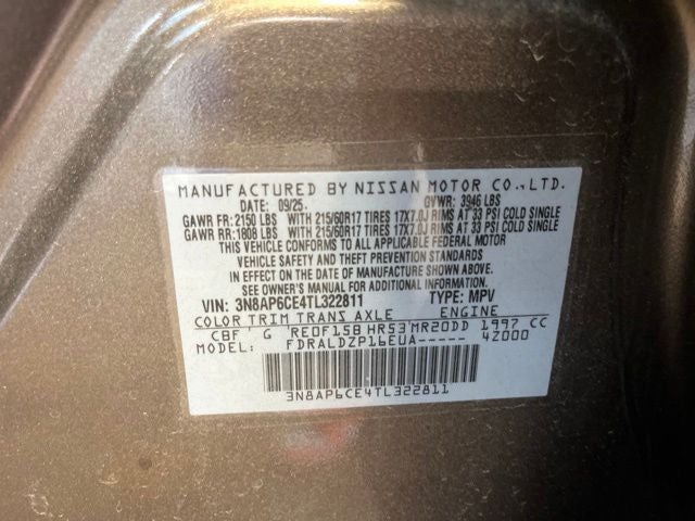 2026 Nissan Kicks SV