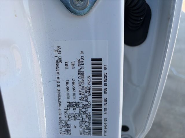 2025 Toyota Tacoma SR5