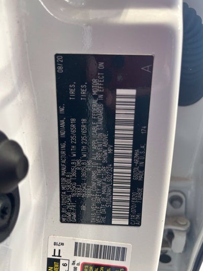 2020 Toyota Highlander XLE