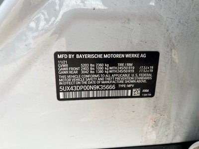 2022 BMW X3 sDrive30i