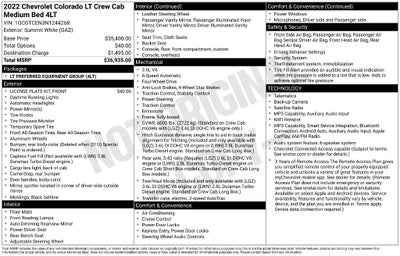 2022 Chevrolet Colorado LT