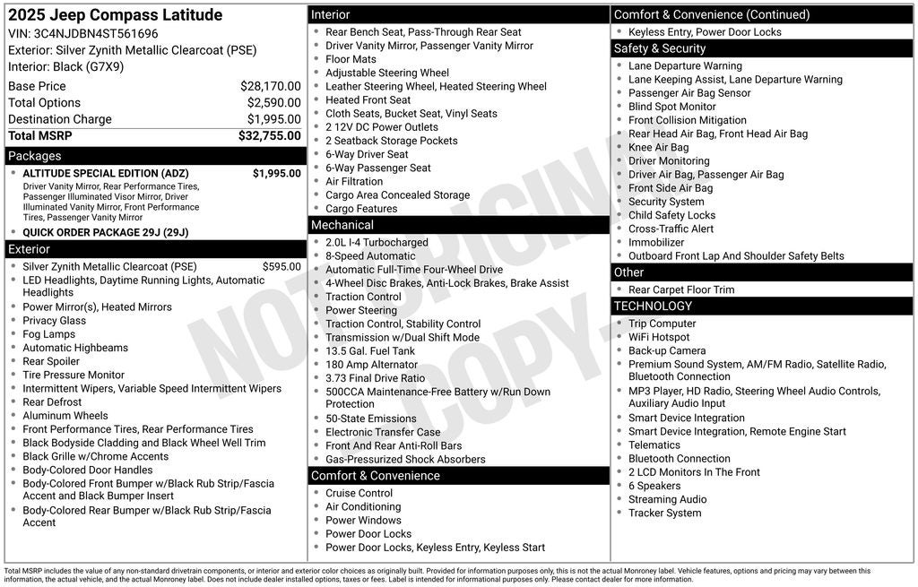 2025 Jeep Compass Latitude