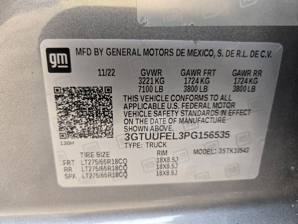 2023 GMC Sierra 1500 AT4X