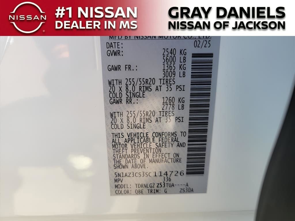 2025 Nissan Murano SL