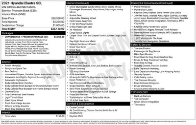 2021 Hyundai Elantra SEL
