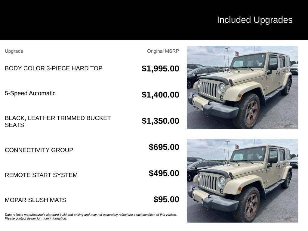 2017 Jeep Wrangler Unlimited Sahara
