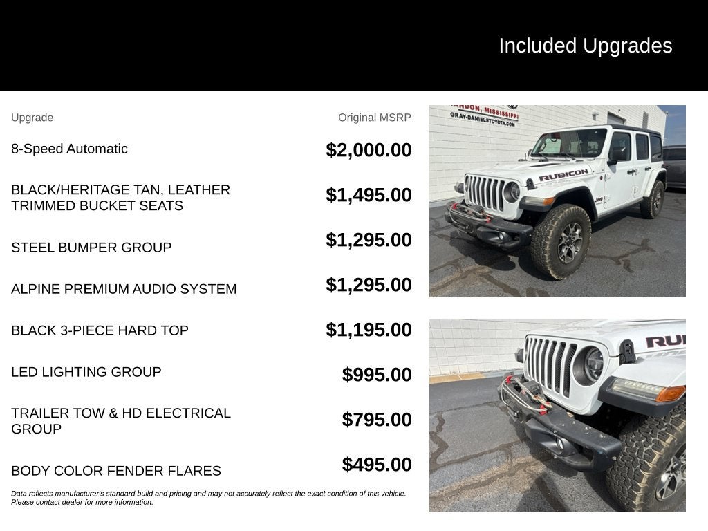 2018 Jeep Wrangler Unlimited Rubicon