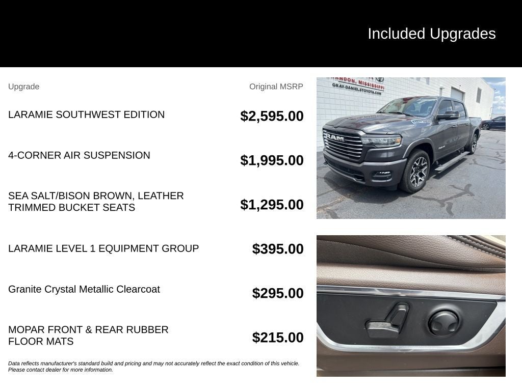 2025 RAM 1500 Laramie