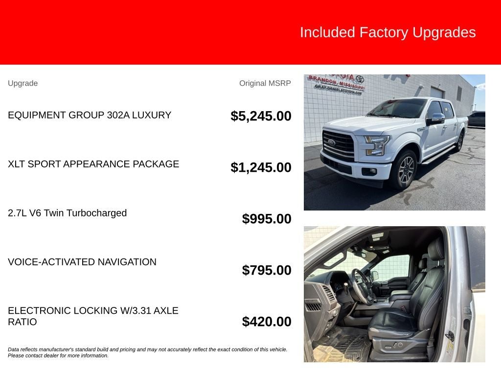 2017 Ford F-150 XLT