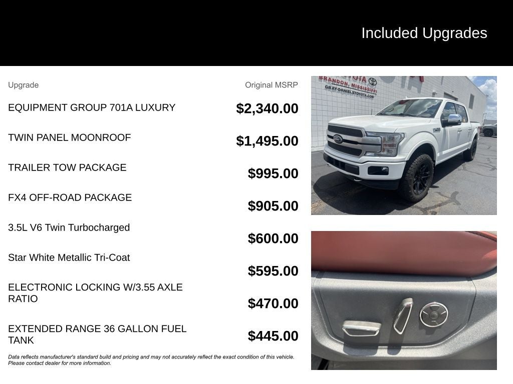 2020 Ford F-150 Platinum