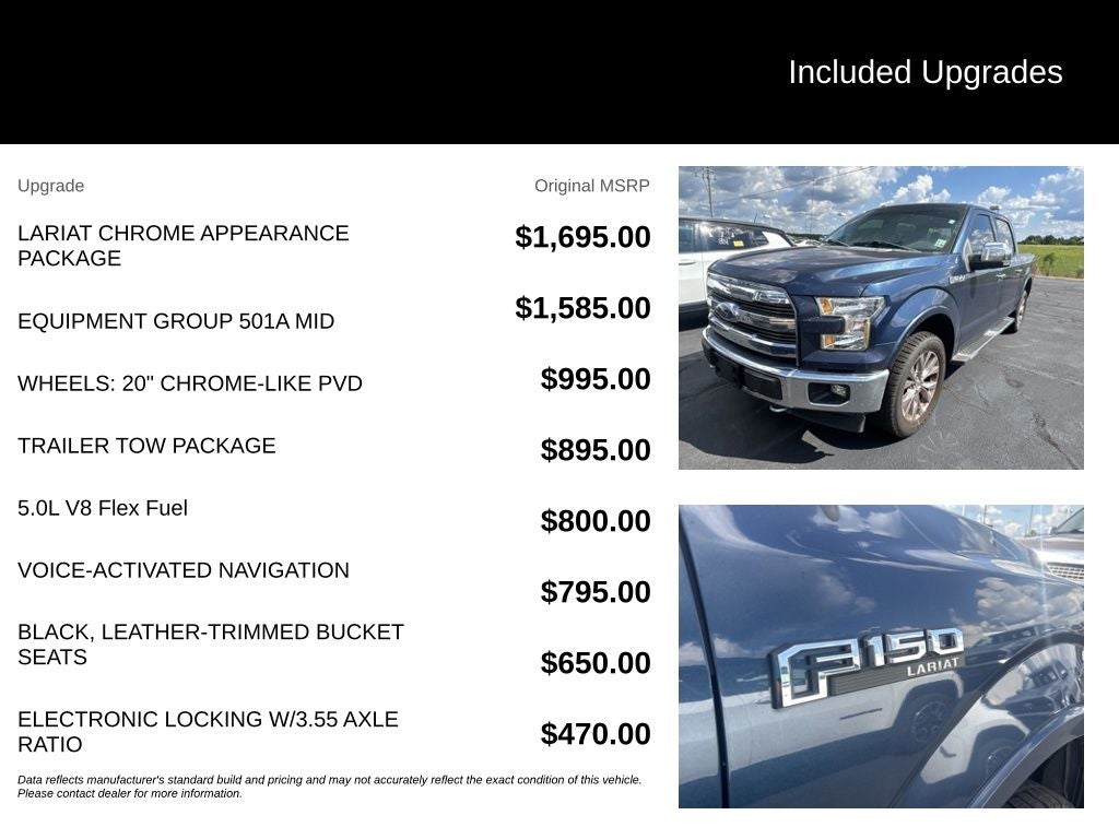 2017 Ford F-150 Lariat