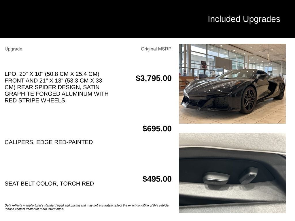 2025 Chevrolet Corvette Z06 1LZ