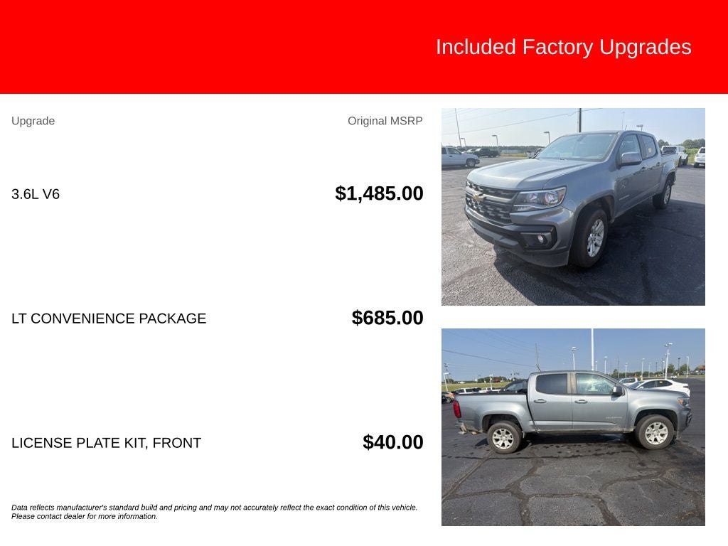 2022 Chevrolet Colorado LT