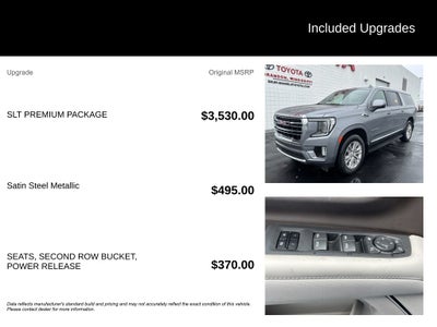2022 GMC Yukon XL SLT
