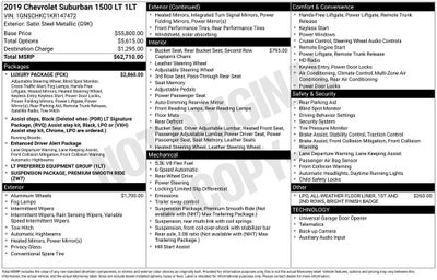 2019 Chevrolet Suburban LT