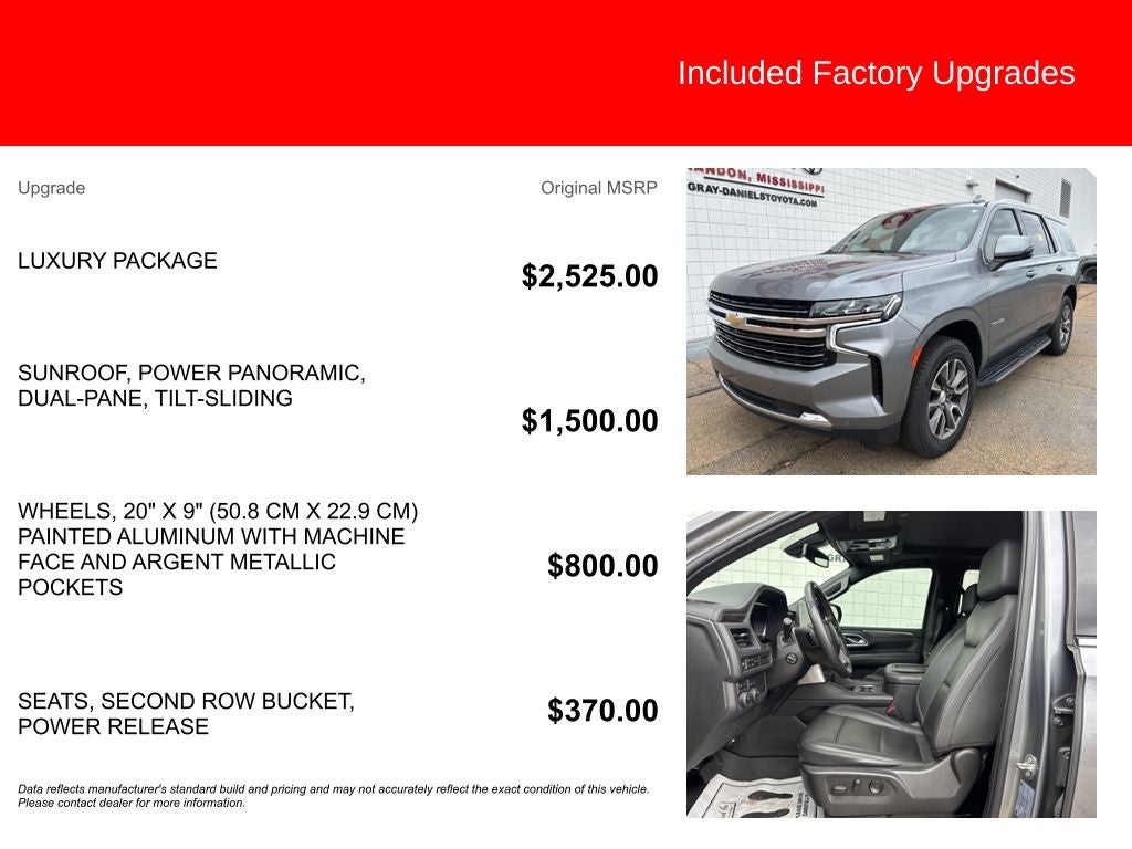 2022 Chevrolet Tahoe LT