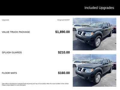 2019 Nissan Frontier SV