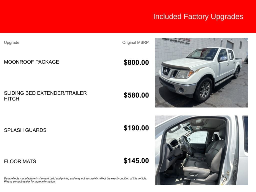 2017 Nissan Frontier SL