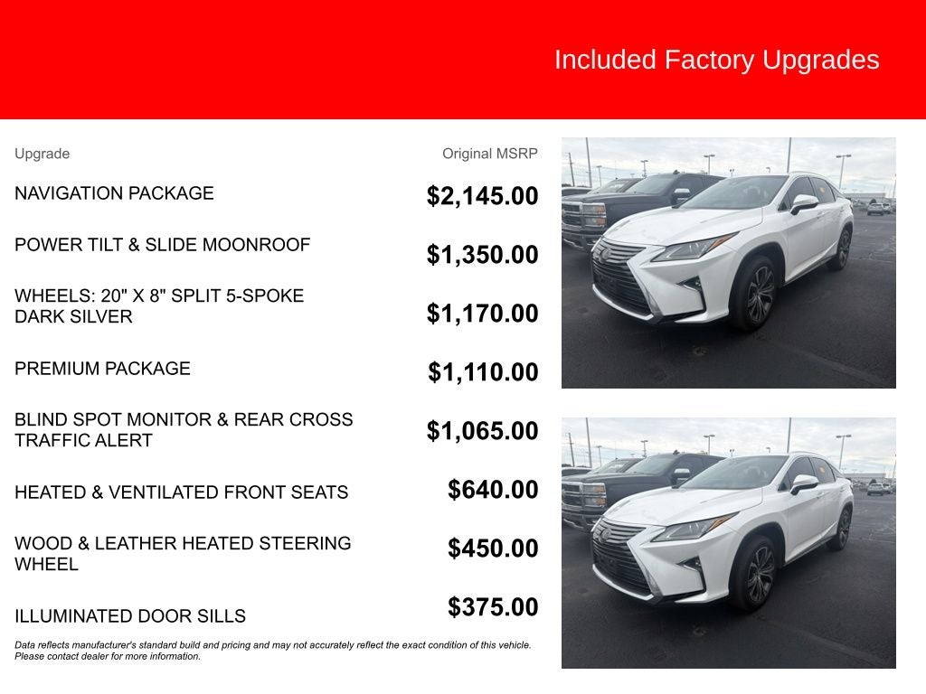 2019 Lexus RX 350