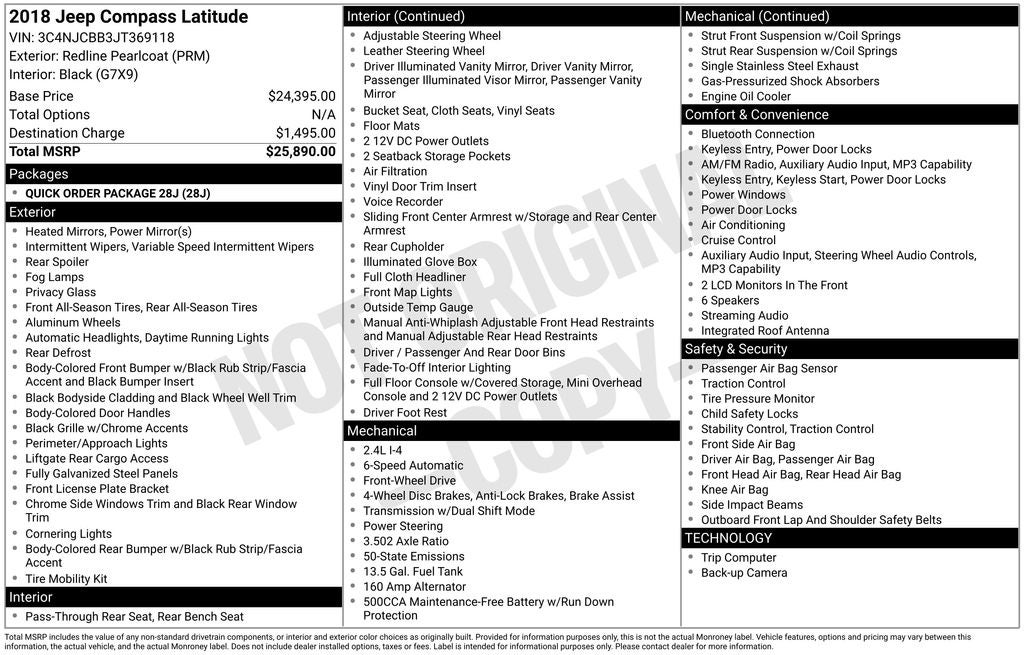 2018 Jeep Compass Latitude
