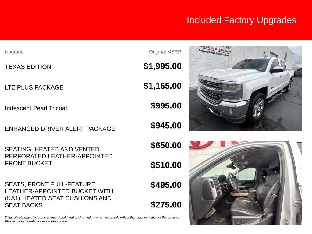2016 Chevrolet Silverado 1500 LTZ 1LZ