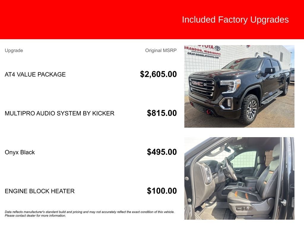 2021 GMC Sierra 1500 AT4