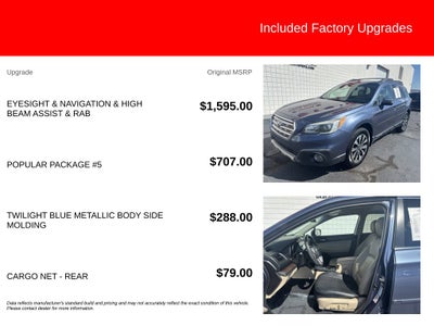 2017 Subaru Outback 3.6R Limited