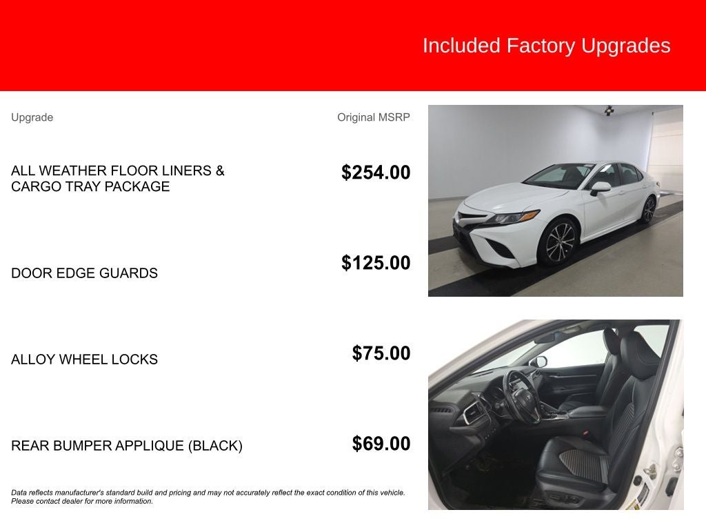 2018 Toyota Camry SE