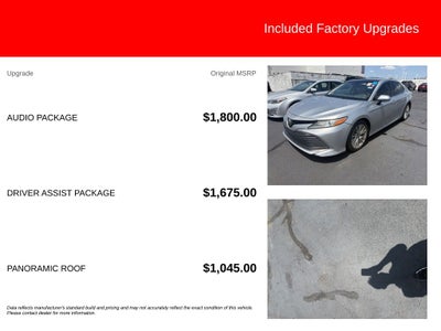 2018 Toyota Camry XLE